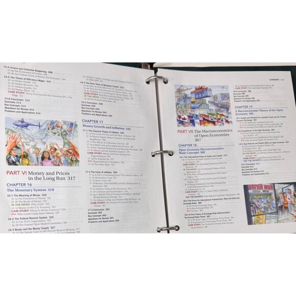 Principles Of Macroeconomics Eighth Edition 2018 Ring Binder N. Gregory Mankiw - Picture 11 of 16